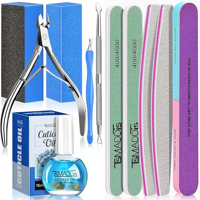 Organic TsMADDTs Nail Manicure Kit User-Friendly