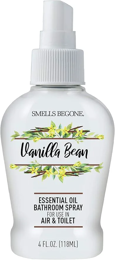Elite SMELLS BEGONE 4 oz Essential Oil Bathroom Spray Soft