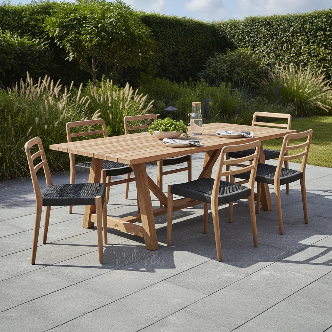 Environmentally Friendly Soleado teak outdoor dining table Original
