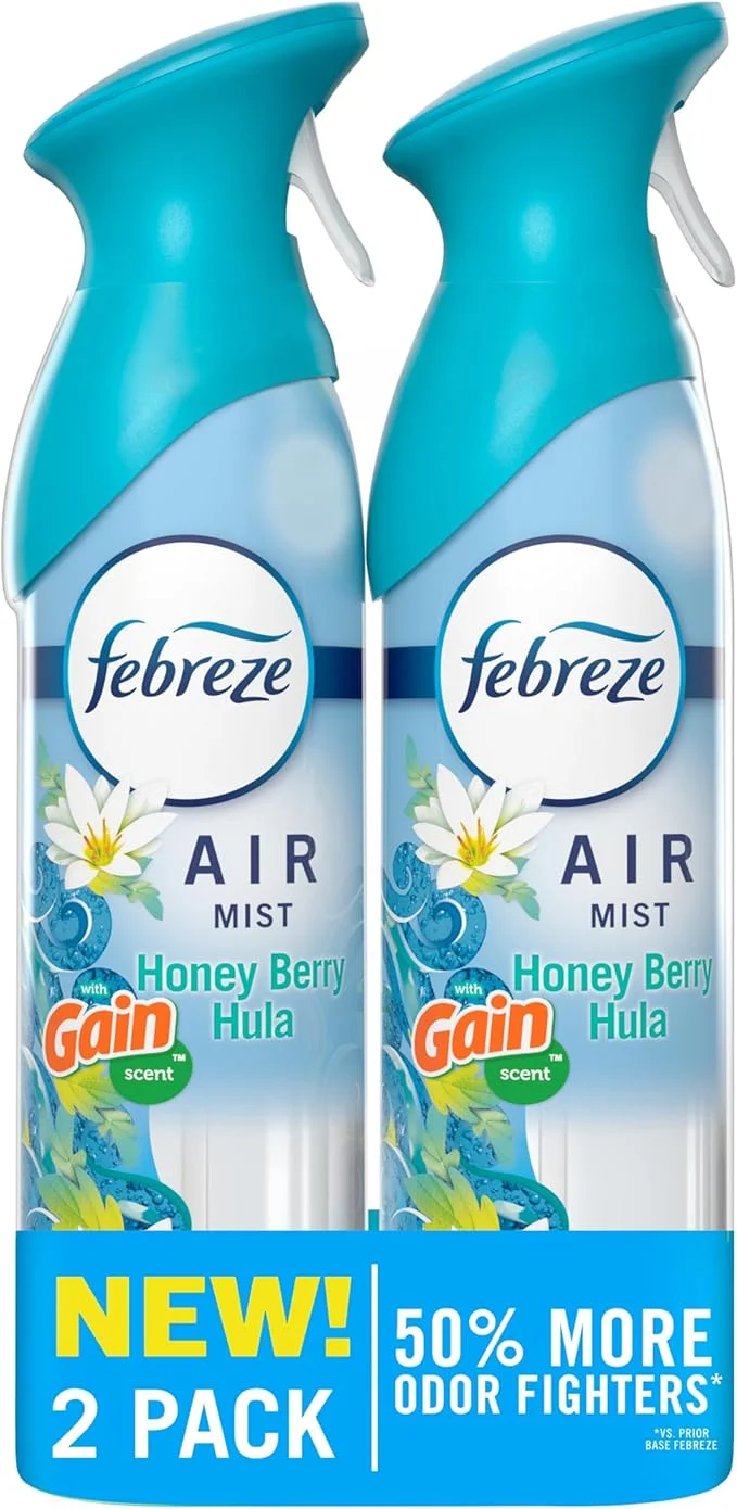Versatile Febreze Air Mist Air Freshener Spray Odor Fighting Room Spray Deodorizer Premium