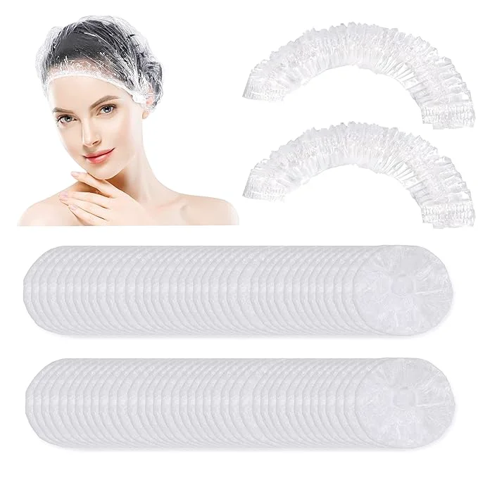 Solid 1000 PCS Upgrade Disposable Shower Caps. Ceizioes Waterproof Hair Bath Caps. Functional
