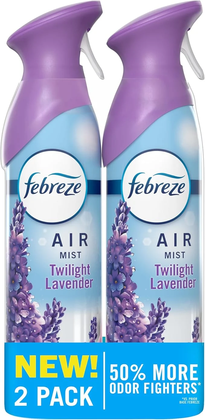 Long-Lasting Febreze Air Mist Air Freshener Spray Odor Fighting Room Spray Deodorizer Stylish