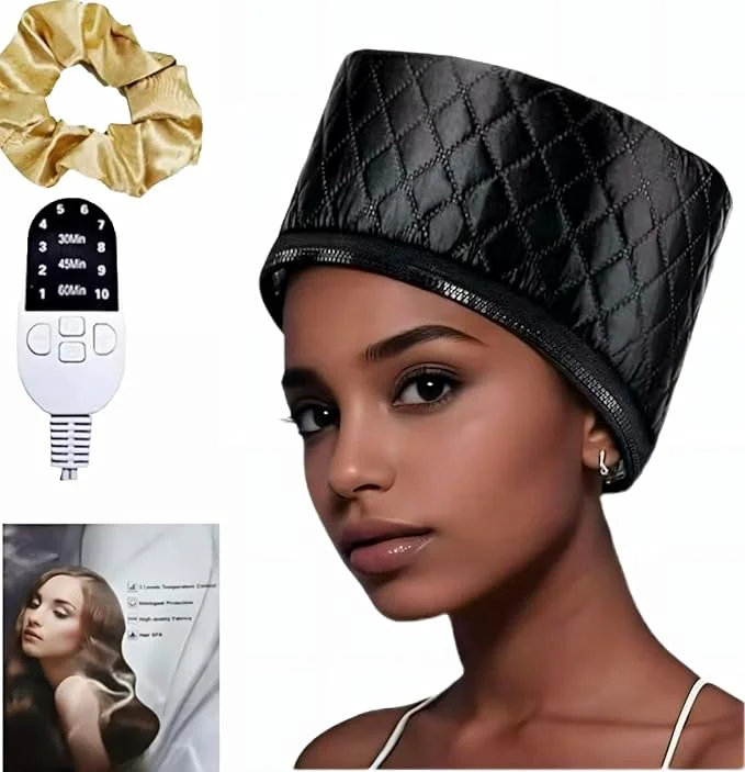 Elegant Great For Portable Home Hair Spa Cap Hair Care Cap Deep Conditioning Artisan
