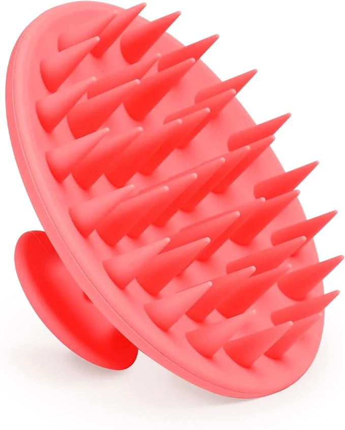 Consistent Meartchy Silicone Scalp Massager Shampoo Brush Scalp Brush Enhanced