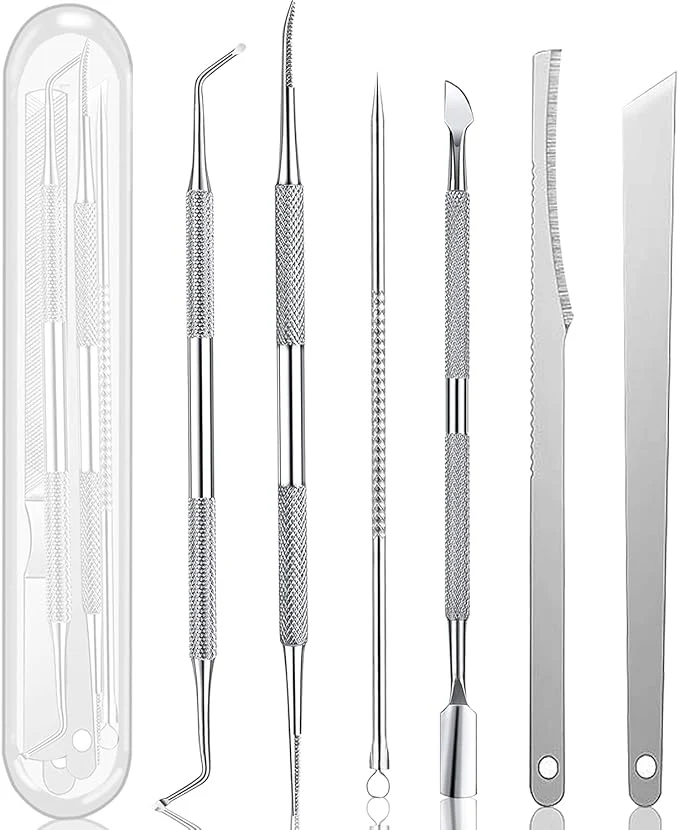 Effective Ingrown Toenail Pedicure Tool Kit 7pcs Nail Manicure Kit Stainless Steel Nail Trusted