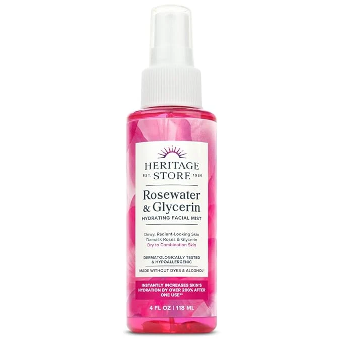 Exceptional HERITAGE STORE Rosewater Glycerin Hydrating Facial Mist Reliable