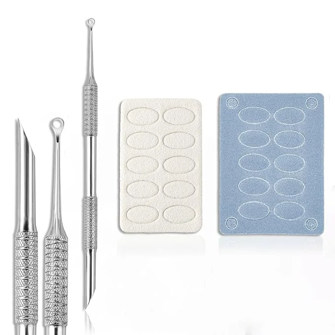 Official Pre-treatment Cuticle Pusher Russian Prep Nail Pushers Dual Ended Cuticle Classic