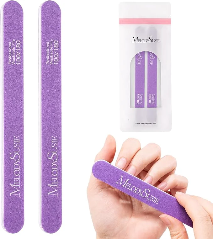 Flexible MelodySusie Nail File Kit Professional Nail Art Manicure Pedicure Supplies Stylish