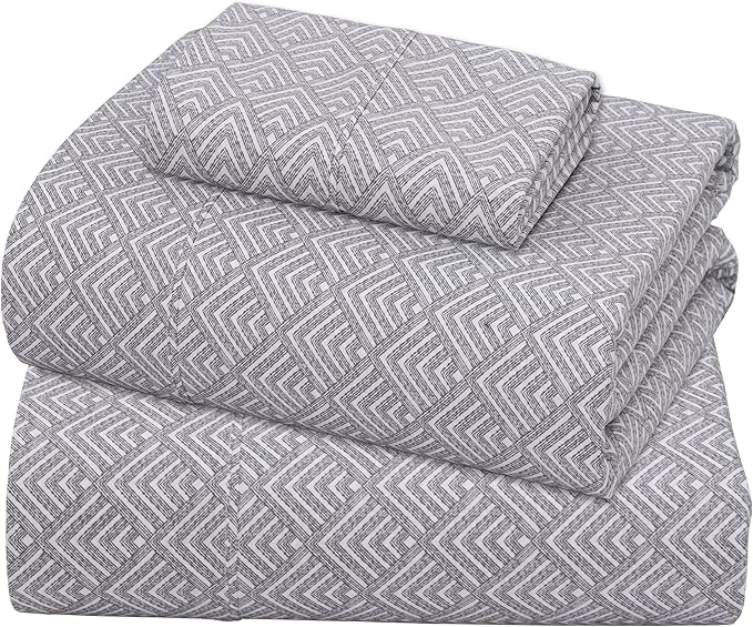 Effective ZOYER Cotton Sheets – Twin XL Size Percale Bedding Cooling amp Breathable Durable with a Crisp Soft amp Comfortable Feel 16 quot Deep Pocket 3-Piece Set Daimond Box Original