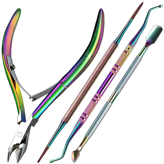 Artisan FANDAMEI Cuticle Kit Manicure Pedicure Tools Nail Cuticle Nippers Ingrown Classic