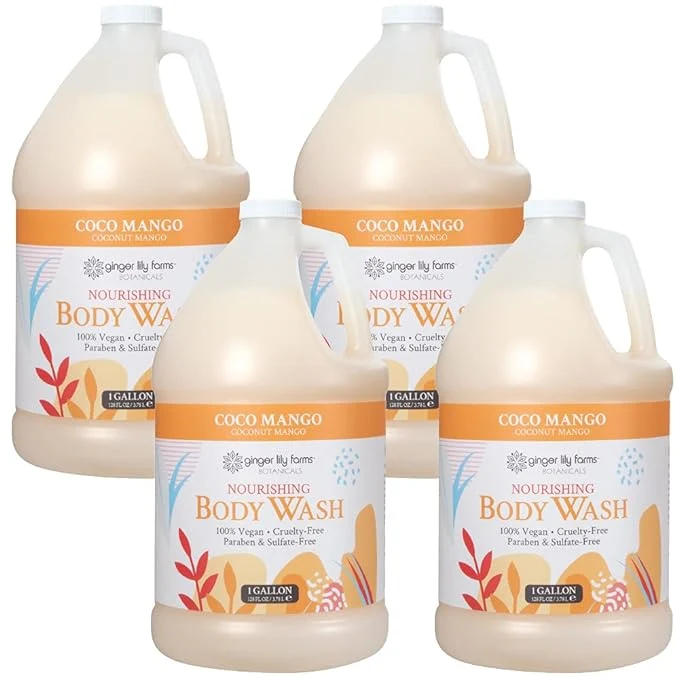 Easy-to-Use Ginger Lily Farms Botanicals Nourishing Body Wash Vegan Cruelty- High-Performance