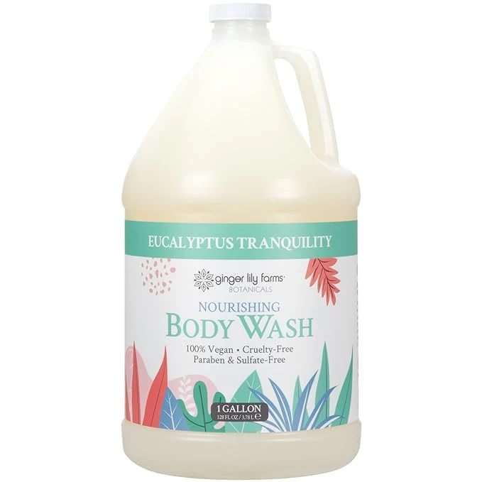 Elegant Ginger Lily Farms Botanicals Nourishing Body Wash Eucalyptus Tranquility Elite