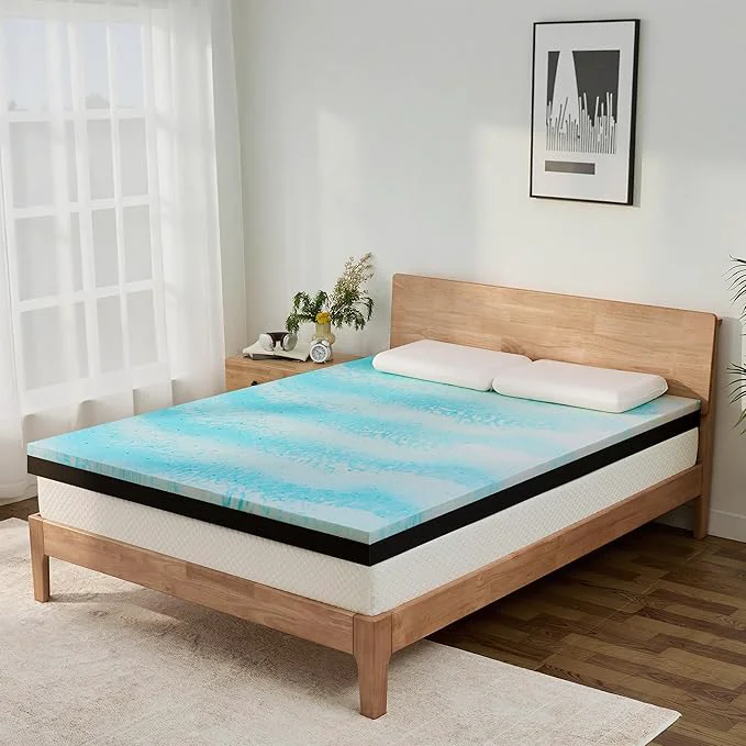 Advanced Extra Firm Mattress Topper Twin Size 3 Inch Pain Relieving Foam Bed Topper for Extra Support Gel Memory Foam amp High-Density Foam Mattress Pad CertiPUR-US Original Design