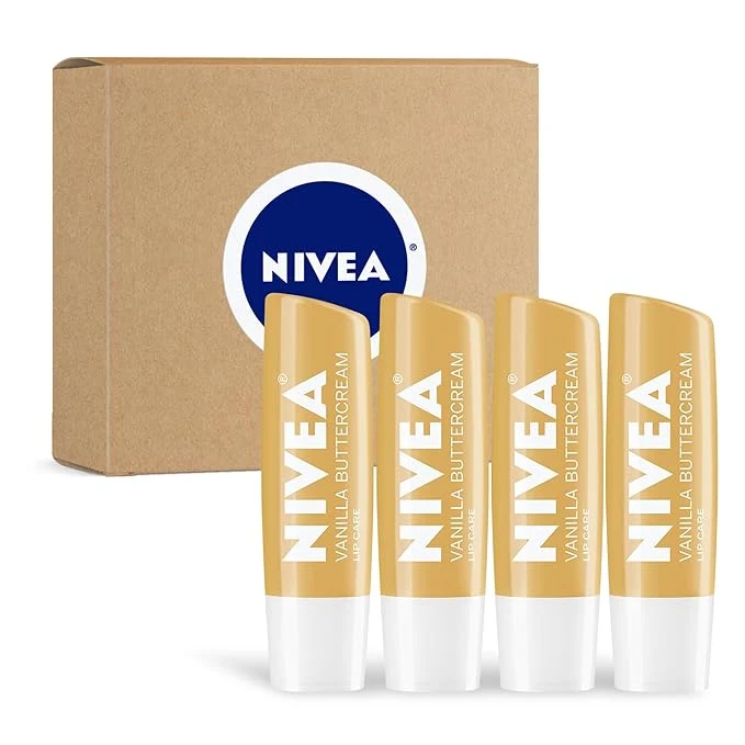 High-Quality NIVEA Vanilla Buttercream Lip Care Moisturizing Lip Balm Prestigious