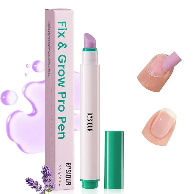 Fast Ceramic Cuticle Oil Pusher Pen -3 in 1 Cuticle Remover Pen Premium