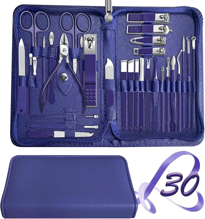 Outstanding Manicure Set 30 in 1 Nail Clippers Set Nail Manicure Kit Modern