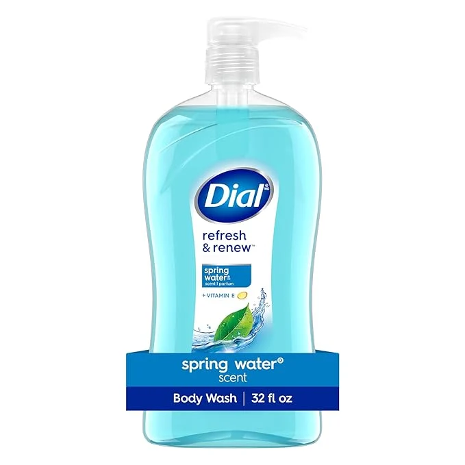 Prestigious Dial Body Wash Refresh Renew Spring Water 32 fl oz Luxury