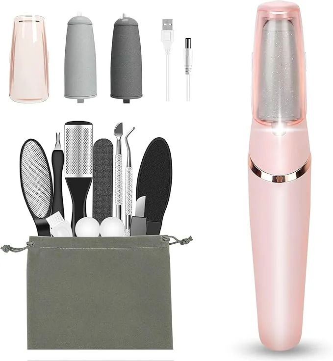 Long-Lasting Electric Callus Removers for Feet Haootadiy Electric Foot Callus Remover Smart