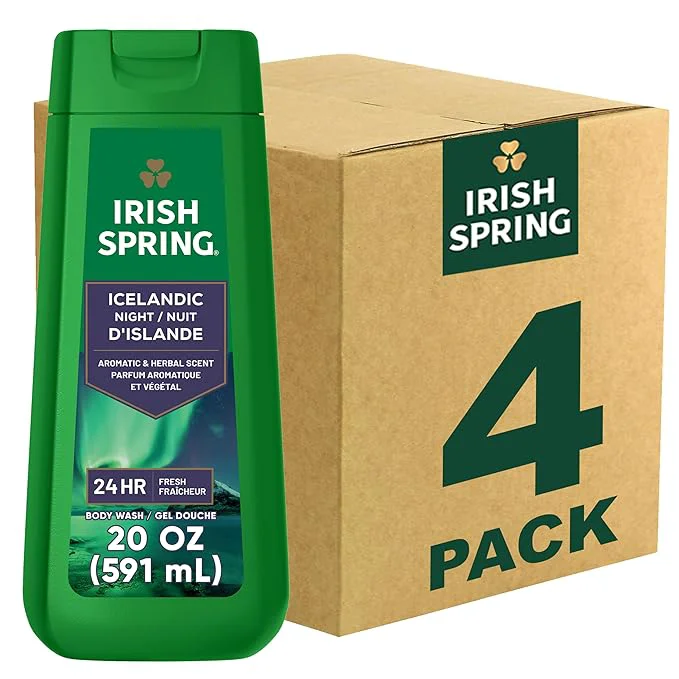 Minimalist Irish Spring Icelandic Night Moisturizing Face and Body Wash Refined