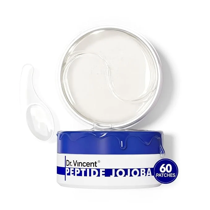 Proven Peptide Jojoba Under Eye Patches Collagen Eye Mask Instant Reduces Dark Effective