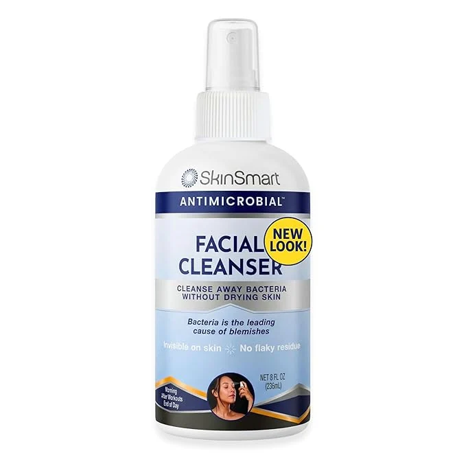 Carefully Designed SkinSmart Antimicrobial Facial Cleanser Optimized
