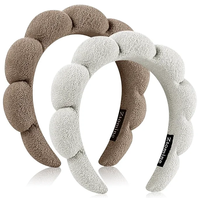 Minimalist Ztomine Face Wash Headbands Dark Khaki Cement Ash Official