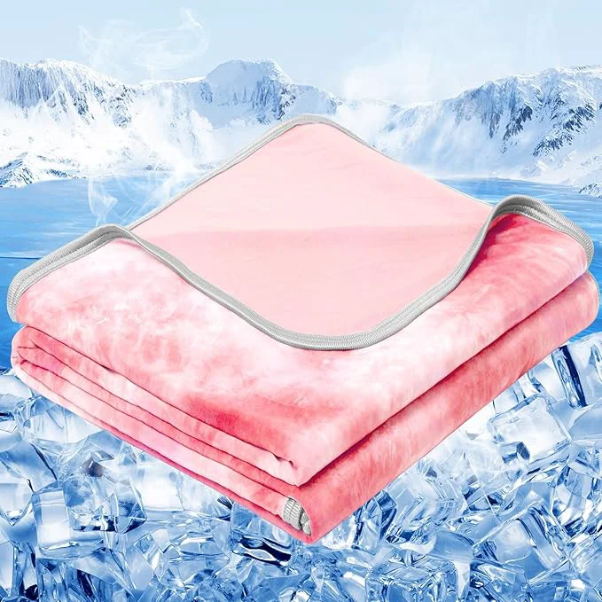 Reliable inhand Cooling Blanket Queen Size 90 quot x90 quot Cooling Blankets for Hot Sleepers Absorbs Heat to Keep Adults Cool for Summer Nights Sweats Thin Cold Lightweight Blanket for Couch Bed All Season Use First-Class