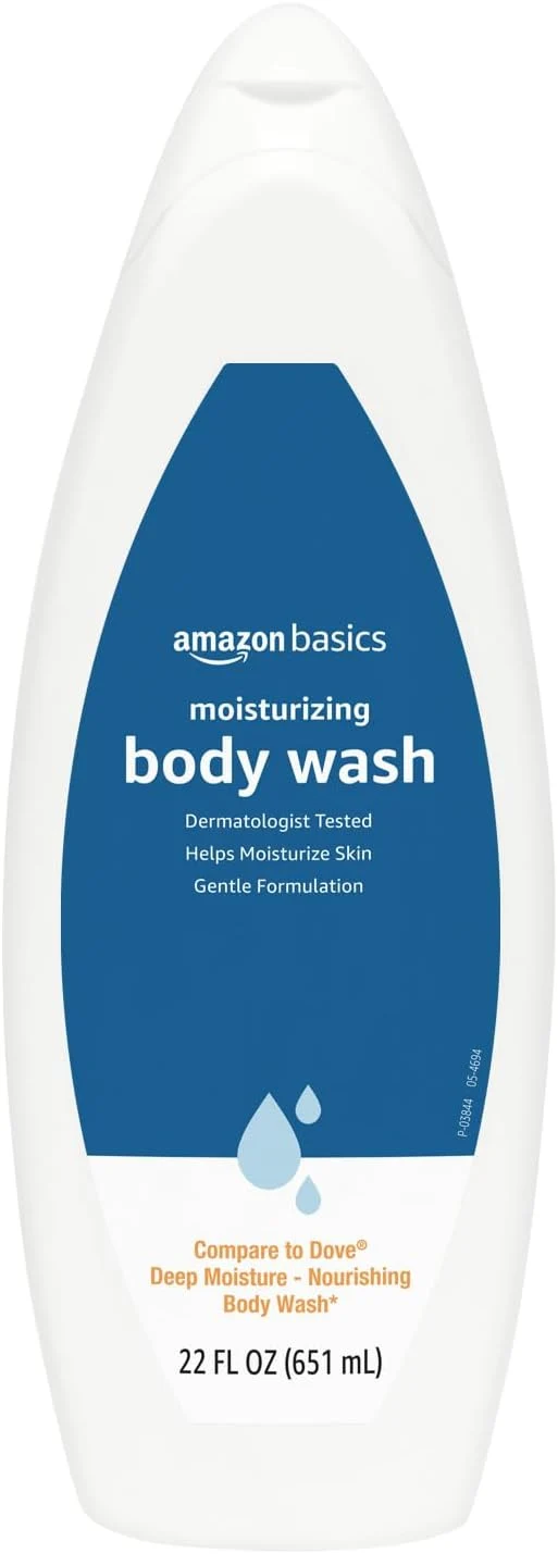 Lightweight Amazon Basics Moisturizing Body Wash Fresh Scent Deep Moisture Nourishing Expertly Made