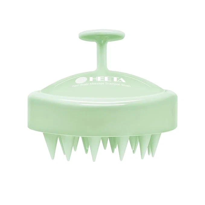 Advanced HEETA Scalp Massager Hair Growth Soft Silicone Scalp Scrubber Shampoo Brush Fine