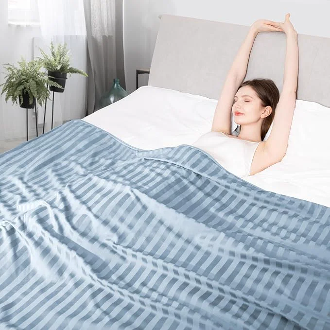 World-Class Elegear Cooling Throw Blanket Absorbs Heat to Keep Body Cool for Night Sweats Double Sided Arc-Chill3.0 Cooling Fiber Q-Max gt 0.5 Lightweight Summer Cold Blankets for Sleeping 51 x 67 Enhanced