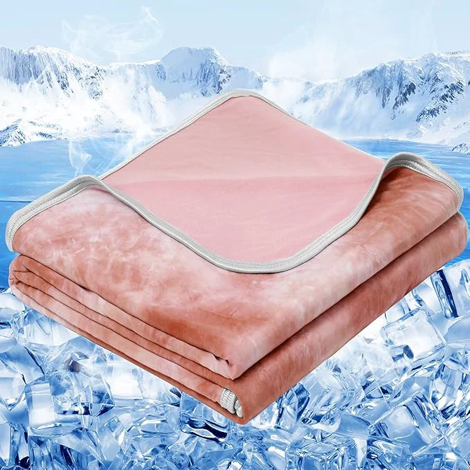 Contemporary inhand Cooling Throw Blanket 50 quot x60 quot Cooling Blankets for Hot Sleepers Absorbs Heat to Keep Adults Cool for Summer Nights Sweats Thin Cold Lightweight Blanket for Couch Bed All Season Use Advanced