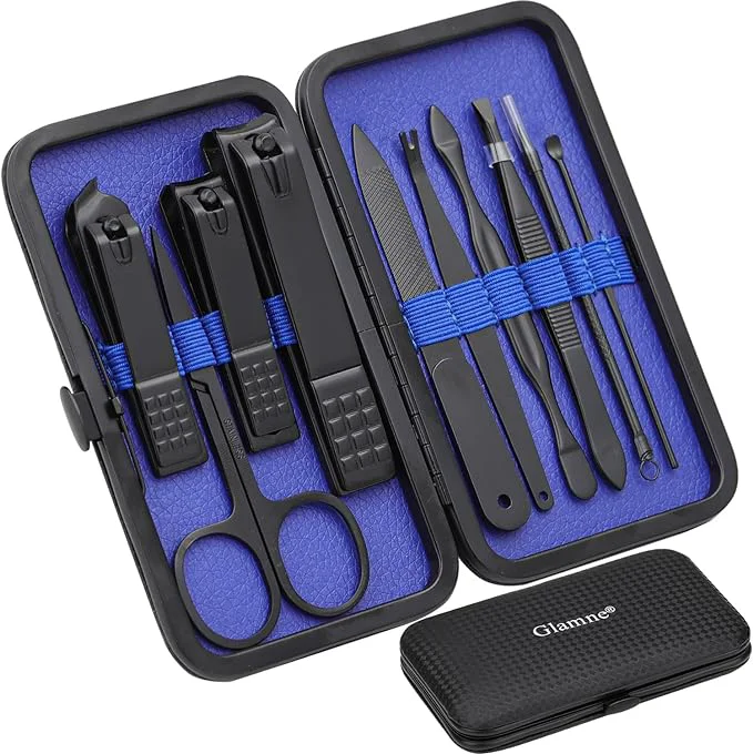 Reliable Glamne Manicure Set Nail Clippers Kit Professional Stainless Steel Nail Care Exceptional