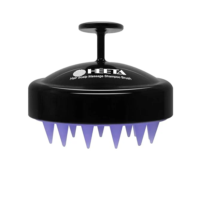 Classic HEETA Scalp Massager Hair Growth Soft Silicone Scalp Scrubber Shampoo Brush Secure
