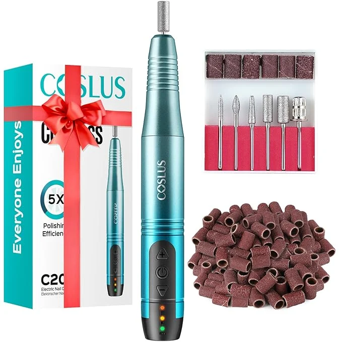 Efficient COSLUS C20 Cordless Nail Drill Electric File Professional Exclusive