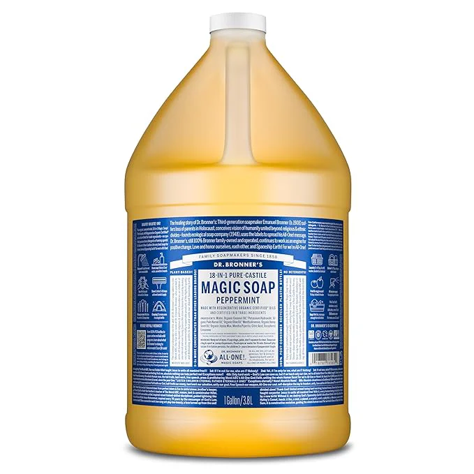 Next-Generation Dr. Bronner’s Pure-Castile Soap Liquid – Made Natural