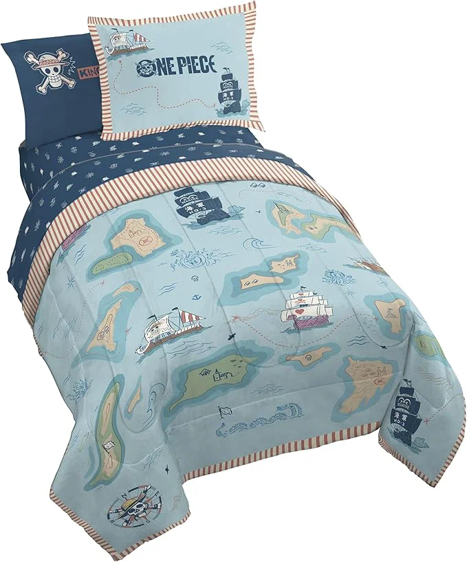 Dependable Jay Franco Kids Comforter Set Includes Sheets and Pillow Covers – Soft and Cozy Bed Set for Stylish Room Decor Licensed Bedding Multi – One Piece 7 Piece Full User-Friendly