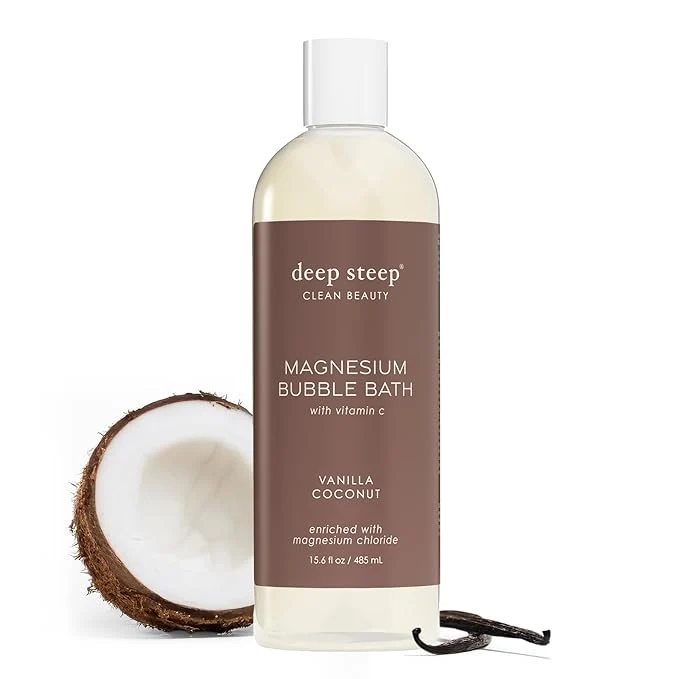 Versatile Deep Steep Magnesium Bubble Bath 15.6 oz – Foaming Soak Comfortable