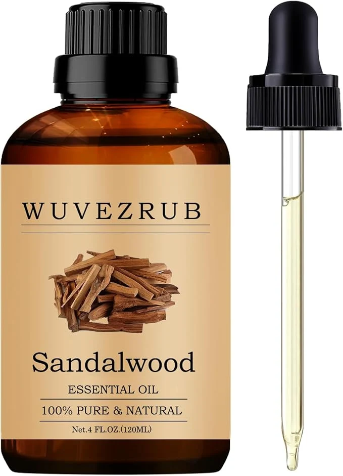 Traditional Sandalwood Essential Oils 120ML Pure and Natural Essential Oil Responsible