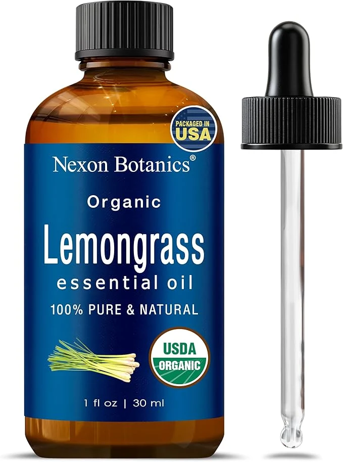 Professional Organic Lemongrass Essential Oil 30 ml Original Design