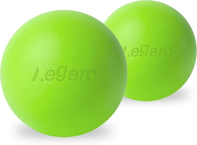 Crafted Massage Lacrosse Balls for Myofascial Release Yoga Deep Tissue Massage Premium