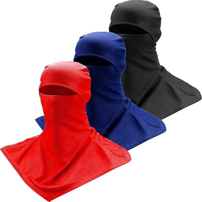 Sophisticated SATINIOR 3 Piece Balaclava Face Cover Sun Protection Neck Cover Summer High-End
