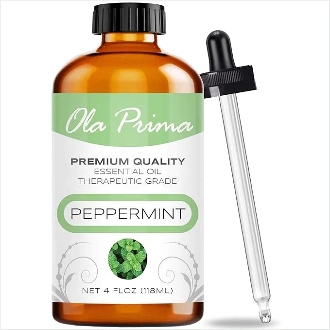 Authentic Ola Prima Peppermint Essential Oil High-Performance