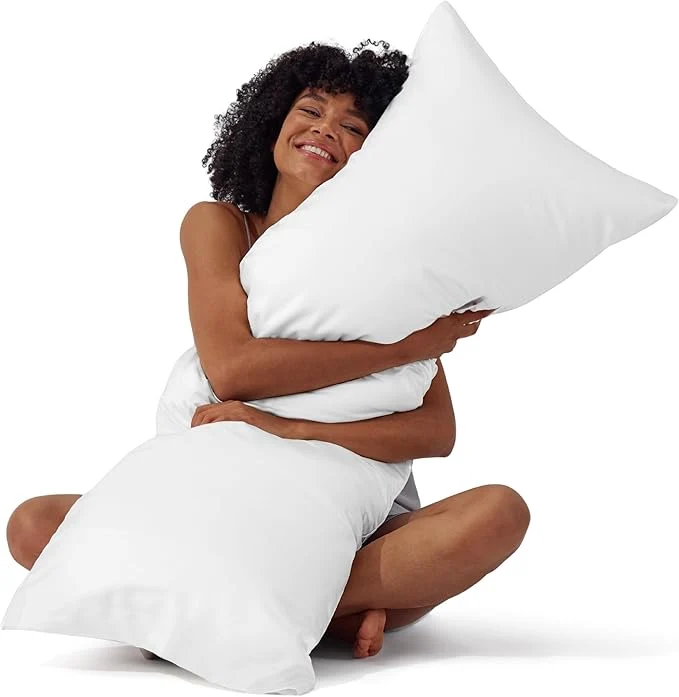 Certified Bedsure Satin Body Pillow Pillowcase – Similar to Silk White Body Pillow Cover Case with Envelope Closure Cooling and Silky Long Pillowcase for Hair and Skin 20×54 Inches Casual