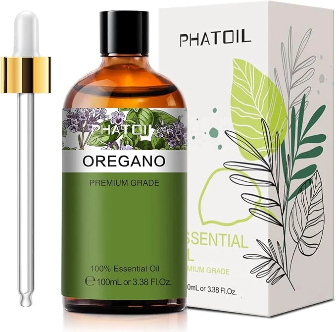 Premium Oregano 3.38fl.oz Essential Oil PHATOIL Pure Aromatherapy Oils Proven