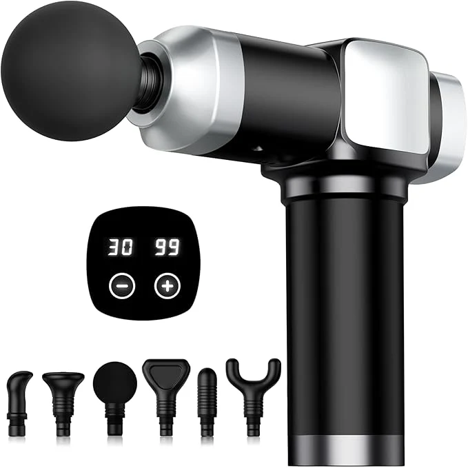 Healthy Massage Gun Deep Tissue Portable Percussion Electric Muscle Massager Consistent