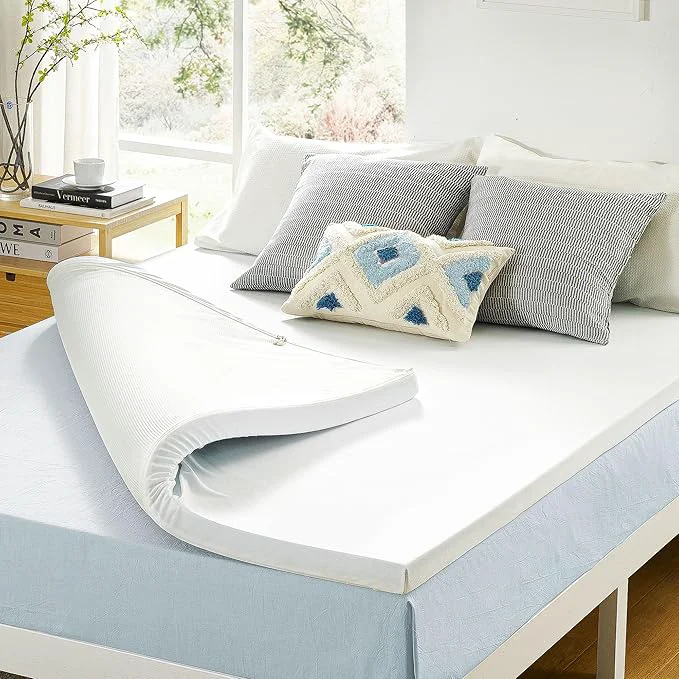 Exclusive Price Mattress 3 Inch Gel Memory Foam Mattress Topper with Cover CertiPUR-US Dorm Essentials Queen Elegant