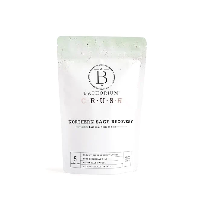 Sustainable Bathorium Northern Sage Recovery Crush Revitalizing Bath Soak Dead Sea Original