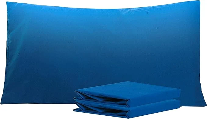 Clean NTBAY King Pillowcase Set – 2 Pack Brushed Microfiber 20×36 Pillowcases – Soft Wrinkle- Fade-Resistant Stain-Resistant Royal Blue Pillowcases with Envelope Closure – 20×36 Inches Royal Blue Authentic