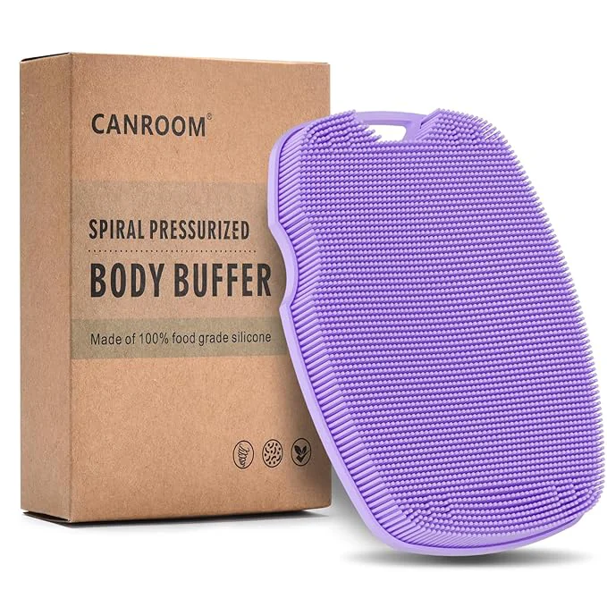 Environmentally Friendly Canroom Silicone Body Scrubber Expertly Made