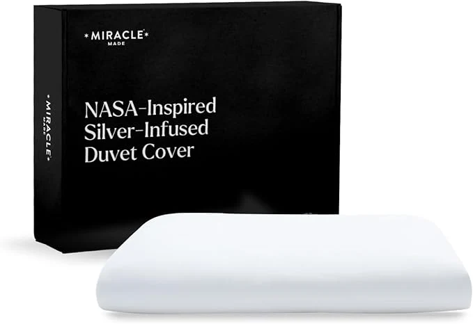 Organic Made All-Season Cotton Duvet Cover – Water-Resistant Lightweight Breathable Bedding – Compatible with 3-Temperature Zone Comforter – Full Queen White Crafted